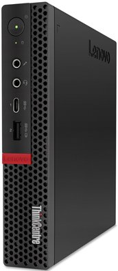

Неттоп Lenovo ThinkCentre Tiny M720q, Intel Core i5 9400T 1.8GHz, 8Gb RAM, 256Gb SSD, WiFi, BT, W10Pro, черный, клавиатура, мышь (10T700AHRU), Tiny M720q