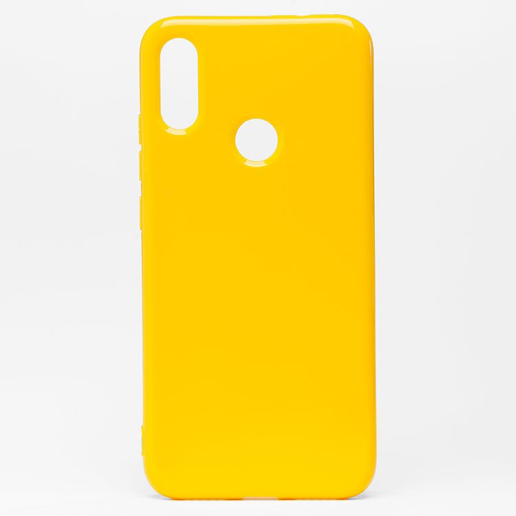 Чехол-накладка SC158 для смартфона Xiaomi Redmi Note 7, желтый
