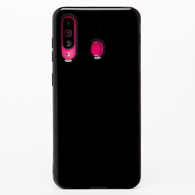 Чехол-накладка SC158 для смартфона Samsung SM-A606 Galaxy A60, силикон, черный