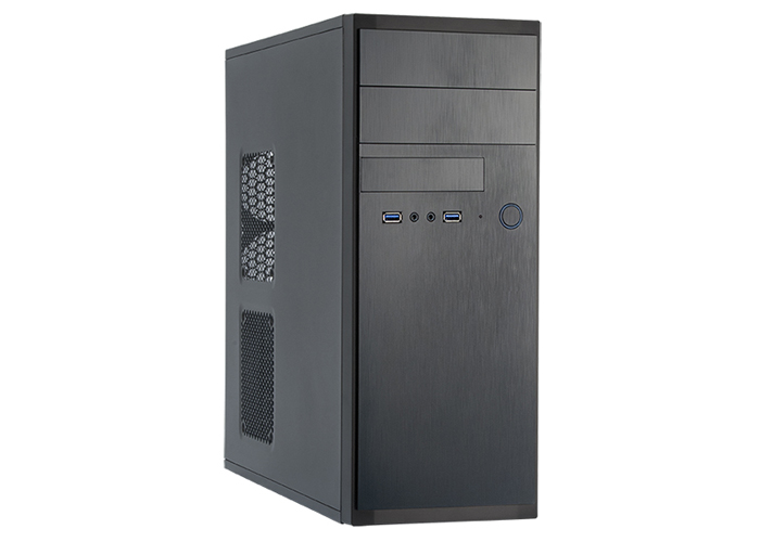 

Корпус Chieftec ELOX, ATX, Midi-Tower, черный, без БП (HQ-01B-OP), ELOX