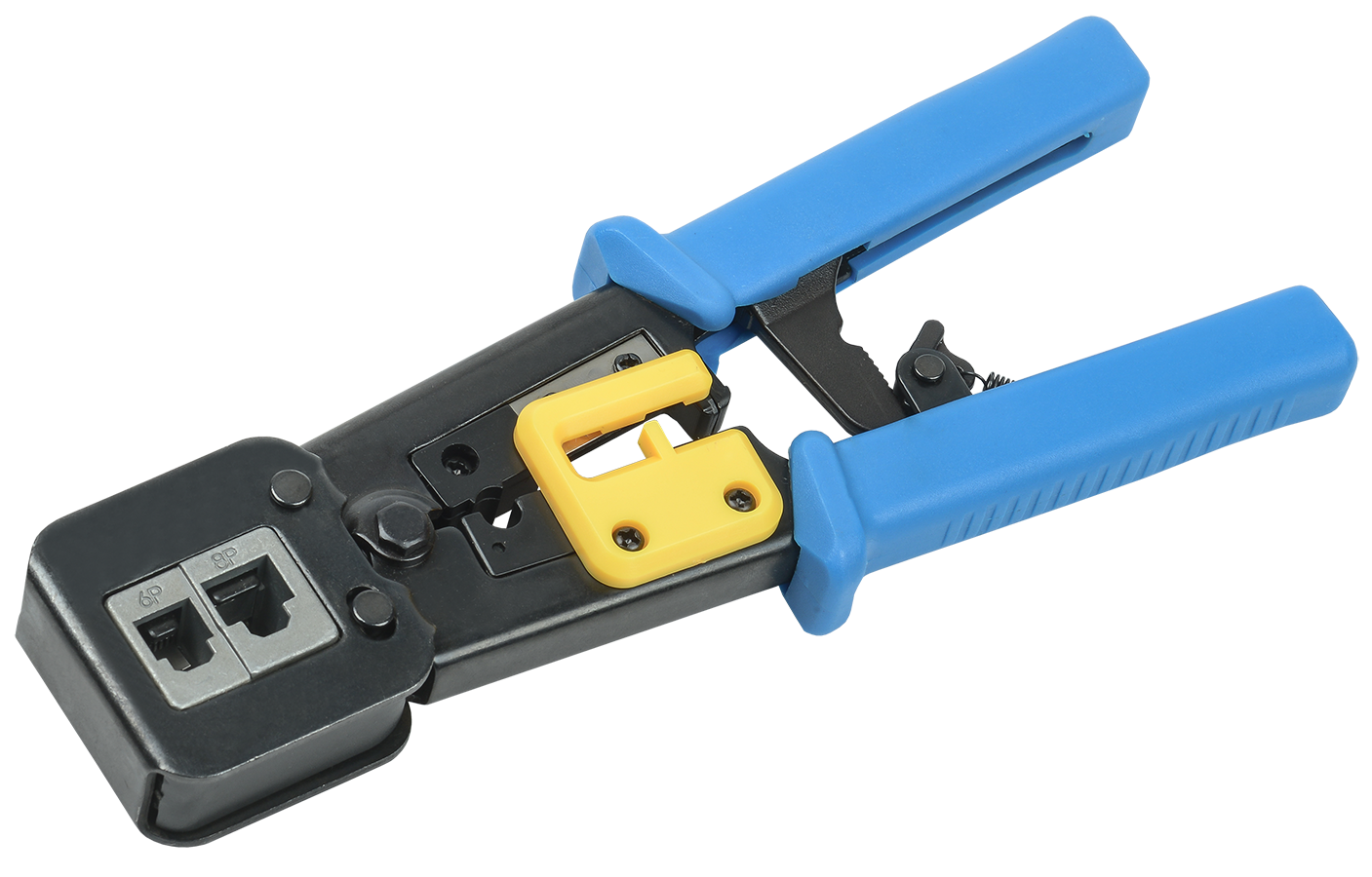 

Клещи обжимные (кримпер) ITK TM1-B11H-FPS, RJ45 / RJ12 / RJ11, для коннекторов со сквозным отверстием, с храповым механизмом FPS, TM1-B11H-FPS