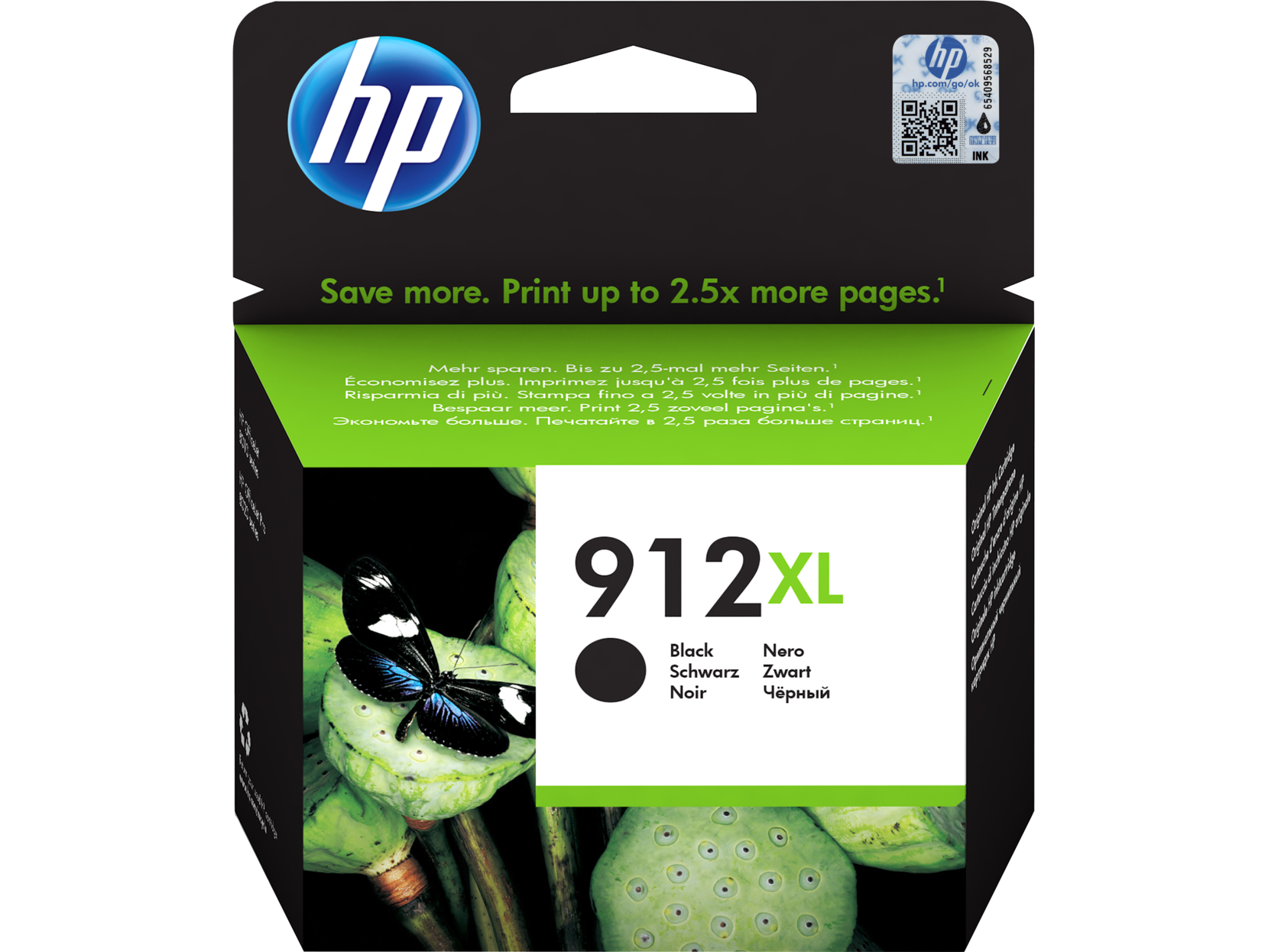 Картридж HP 912XL (3YL84AE), черный