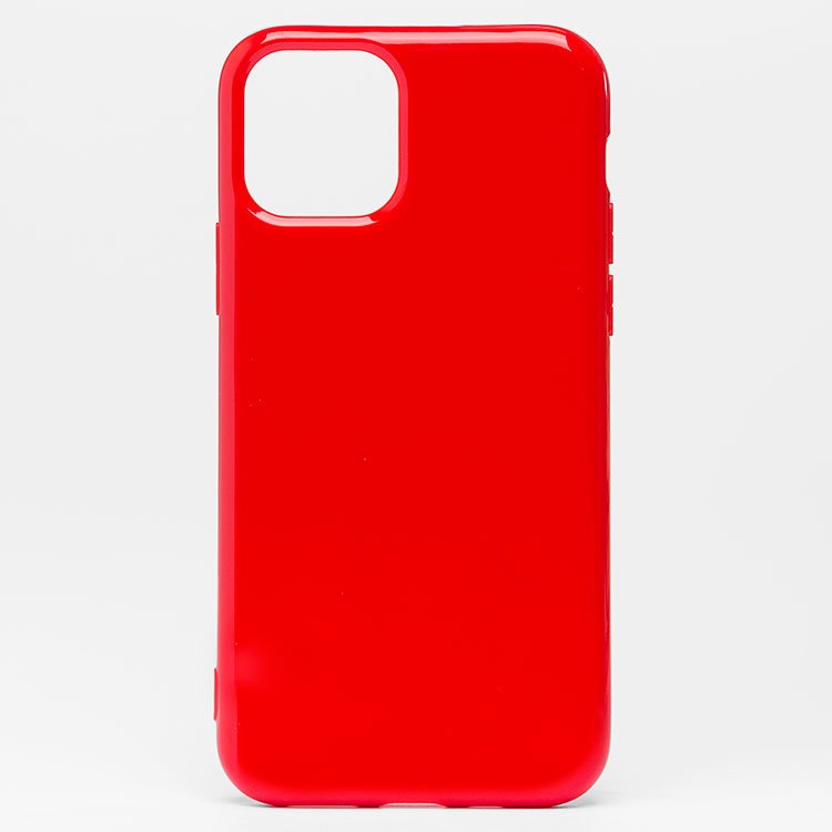 Чехол-накладка SC158 для смартфона Apple iPhone 11 Pro, силикон, красный