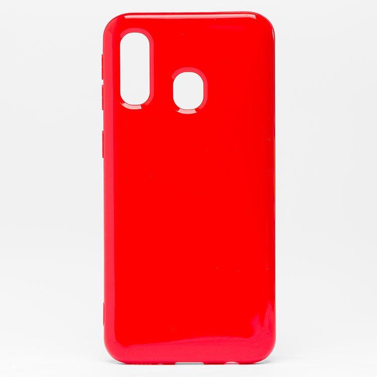

Чехол-накладка SC158 для смартфона Samsung SM-A405 Galaxy A40, силикон, красный (106882)