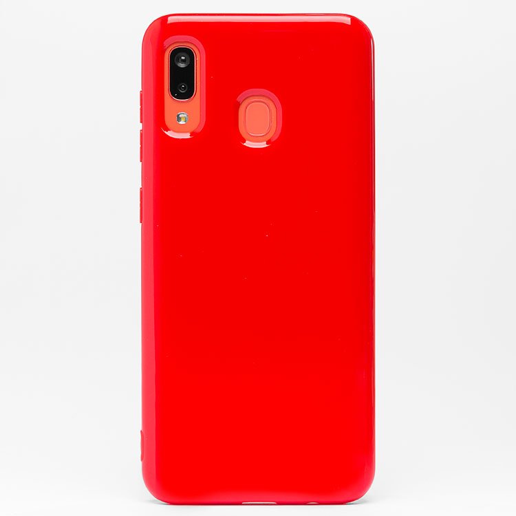 

Чехол-накладка SC158 для смартфона Samsung SM-A205/SM-A305 Galaxy A20/Galaxy A30, силикон, красный (106872)