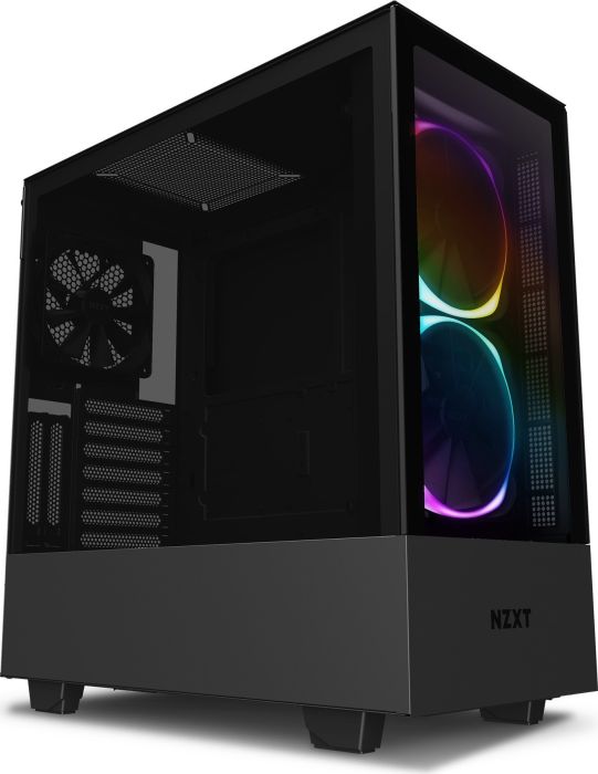 Корпус NZXT H510 Elite Black, ATX, Midi-Tower, USB 3.0, черный, Без БП (CA-H510E-B1)