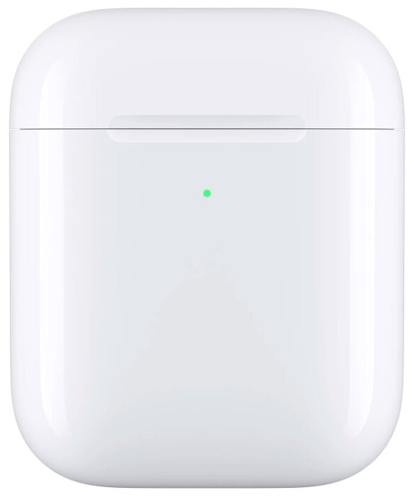Футляр с беспроводной зарядкой Apple для AirPods, белый (MR8U2RU/A)
