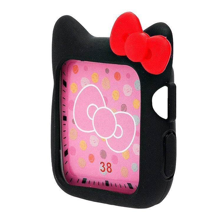 

Чехол для часов - Apple Watch 38 mm, TPU Case, черный/красный (93523), Apple Watch 38 mm
