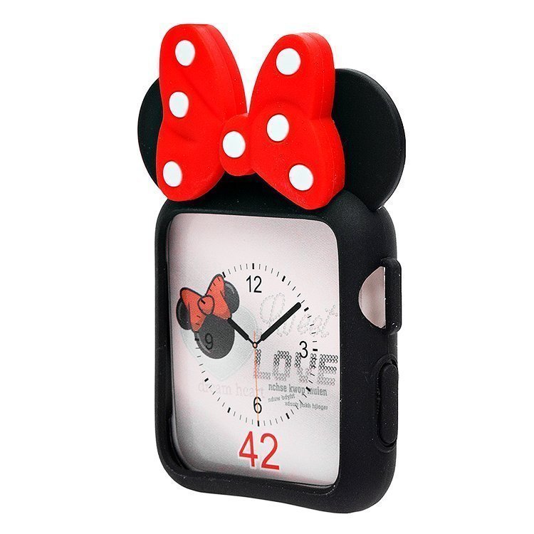 

Чехол для часов - Apple Watch 42 mm, TPU Case, черный/красный/белый (93527), Apple Watch 42 mm
