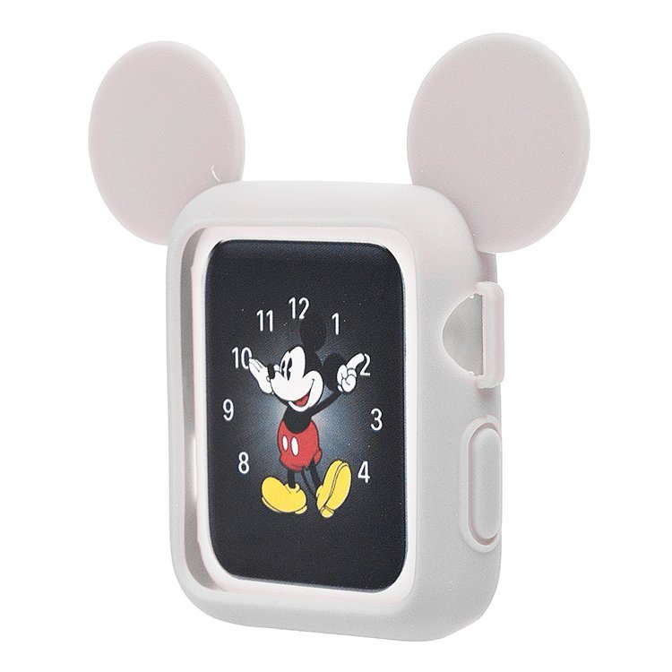 Чехол для часов - Apple Watch 42 mm, TPU Case, серый (93530)