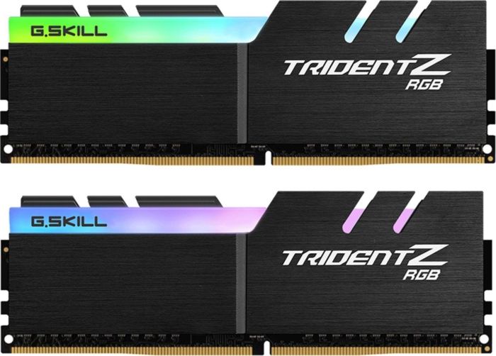 Комплект памяти DDR4 DIMM 32Gb (2x16Gb), 3600MHz, CL16, 1.35 В, G.Skill, Trident Z RGB (F4-3600C16D-32GTZRC)