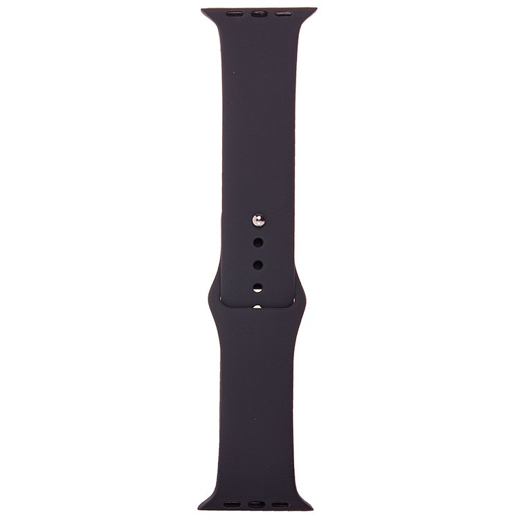 

Ремешок Sport Band для Apple Watch, S, силикон, темно-серый (107171)