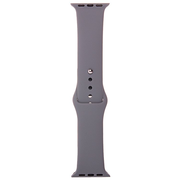 

Ремешок Sport Band для Apple Watch, S, силикон, серый (107172)