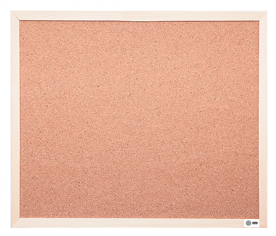 

Демонстрационная доска Cactus CS-CWBD-90X120 пробковая, 90x120см, пробка/дерево, CS-CWBD-90X120