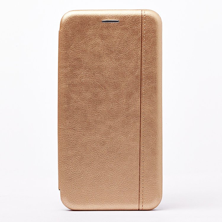

Чехол-книжка BC002 для смартфона Xiaomi Redmi Note 8, искусственная кожа, золотистый (108935)