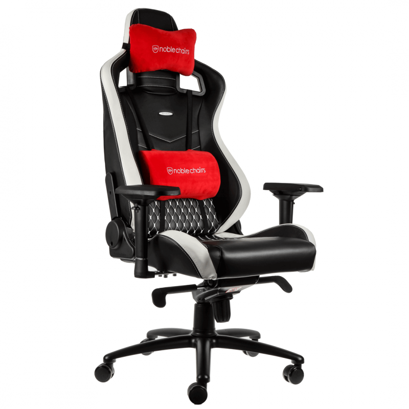 Кресло игровое Noblechairs EPIC черный/красный/белый (NBL-RL-EPC-001)