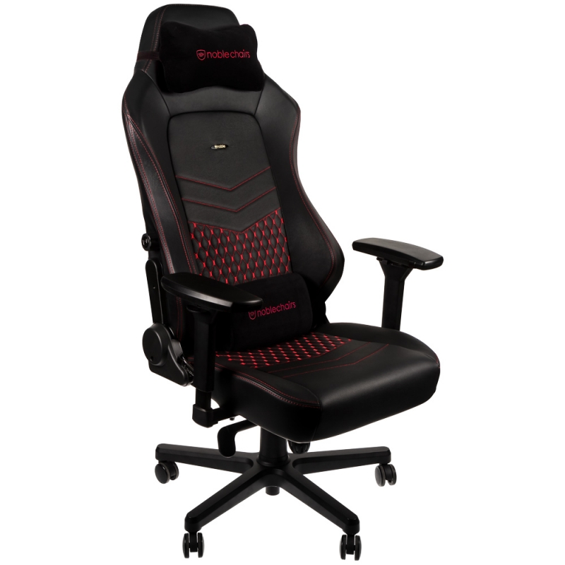 Кресло игровое Noblechairs Hero черный/красный (NBL-HRO-RL-BRD)