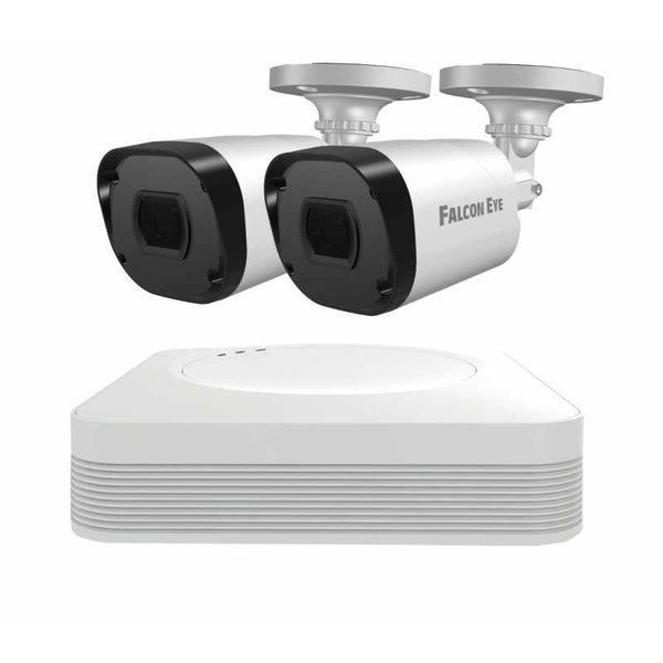 Комплект видеонаблюдения Falcon Eye FE-104MHD KIT LIGHT SMART, каналов 4, камер 2
