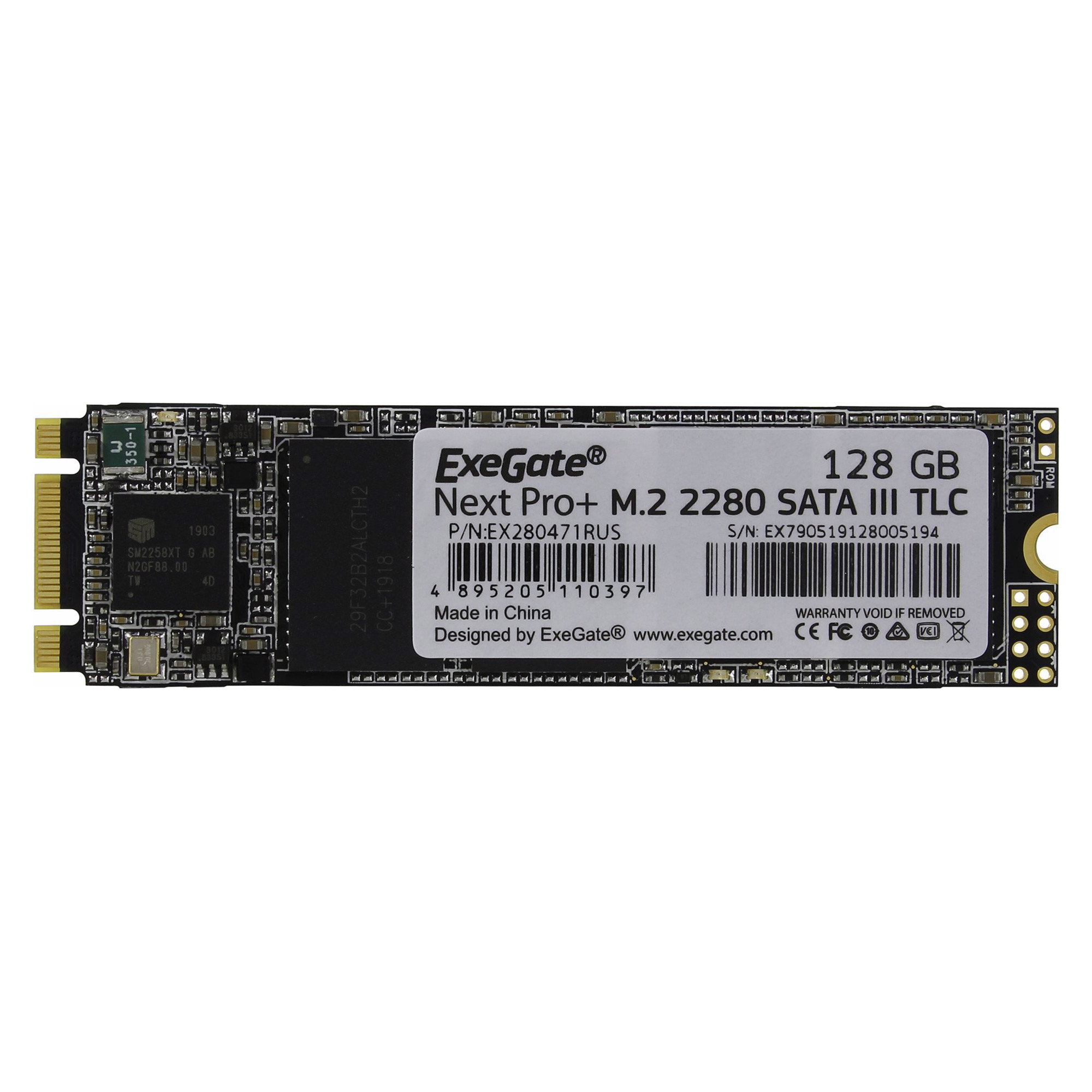 SSD Exegate Next Pro+ 128Gb M.2 (EX280471RUS)