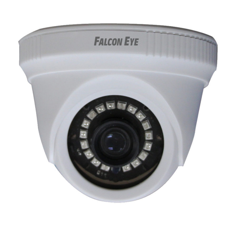 

Камера AHD/TVI/CVI/CVBS Falcon Eye FE-MHD-DP2e-20 2.8 мм внутренняя, купольная, 2 Мпикс, CMOS, до 30 кадров/с, до 1920x1080, ИК подсветка 20 м, -10 - +60, FE-MHD-DP2e-20