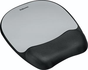 

Коврик для мыши Fellowes, 230x196x20mm, серебристый/черный (FS-91758), FS-91758