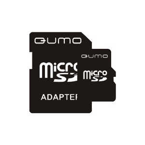 Карта памяти microSDHC Qumo, 16Gb, Class 4