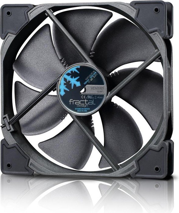 

Вентилятор Fractal Design Venturi HP-14 PWM, 140мм, 1500rpm, 30.1 дБ, 4-pin PWM, 1шт (FD-FAN-VENT-HP14-PWM-BK), Venturi HP-14 PWM