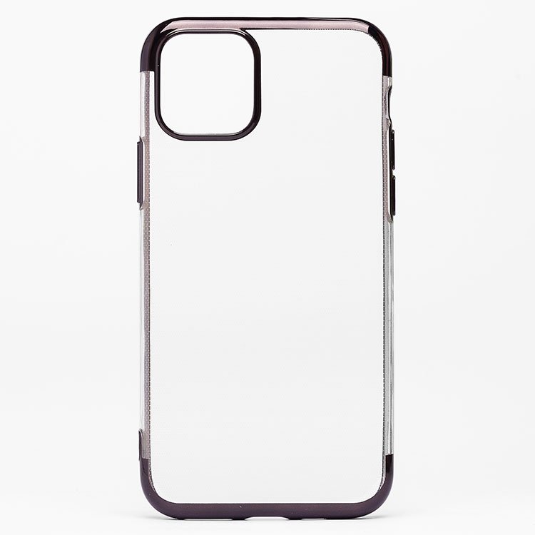

Чехол-накладка SC152 для смартфона Apple iPhone 11 Pro, силикон, прозрачный, с черной рамкой (109803)
