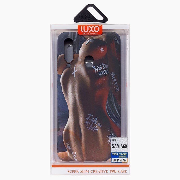 Чехол-накладка Luxo Creative для смартфона Samsung SM-A606 Galaxy A60, рисунок 061