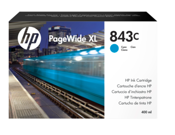 

Картридж струйный HP 843C (C1Q66A), голубой, оригинальный, объем 400 мл для HP PageWide XL 5000/4x000, 843C