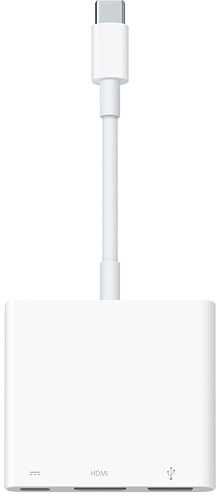 

Порт-репликатор Apple MUF82ZM/A для Apple MacBook, белый, MUF82ZM/A