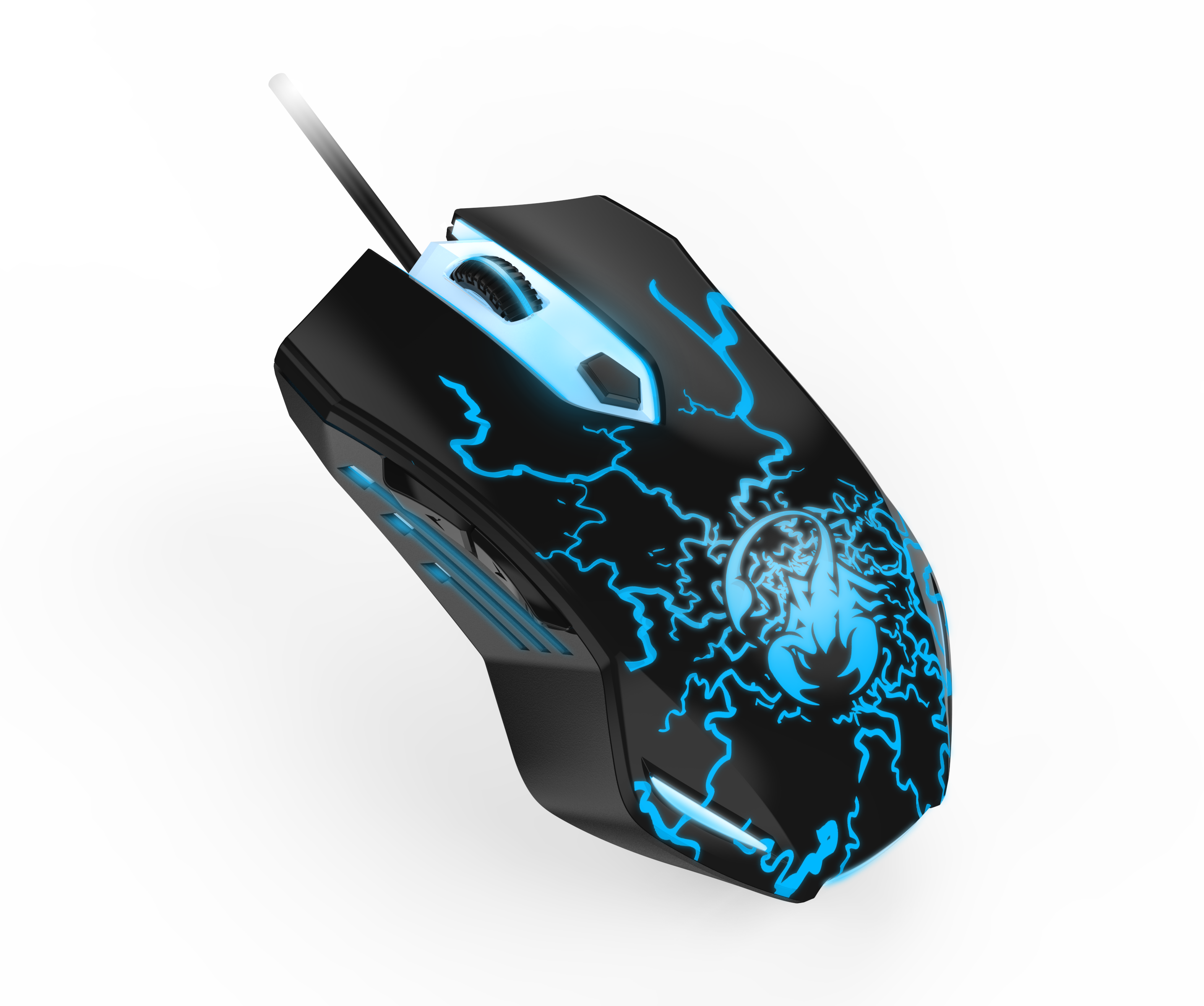 

Мышь проводная Genius Scorpion Spear, 2000dpi, оптическая лазерная, USB, черный (31040002400), Scorpion Spear