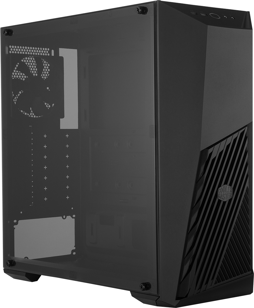 Корпус COOLERMASTER MasterBox K501L, ATX, Midi-Tower, USB 3.0, черный, без БП (MCB-K501L-KANN-S00)