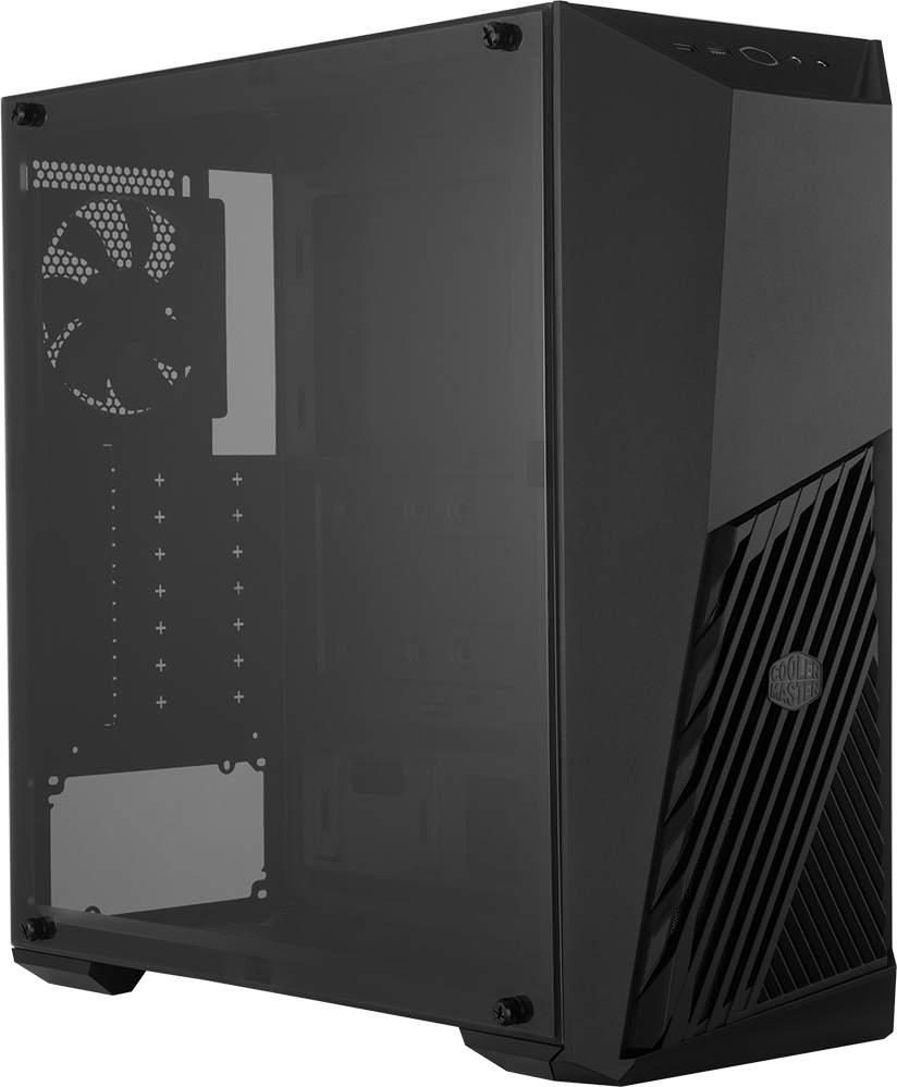 

Корпус COOLERMASTER MasterBox K501L, ATX, Midi-Tower, USB 3.0, черный, без БП (MCB-K501L-KANN-S00), MasterBox K501L