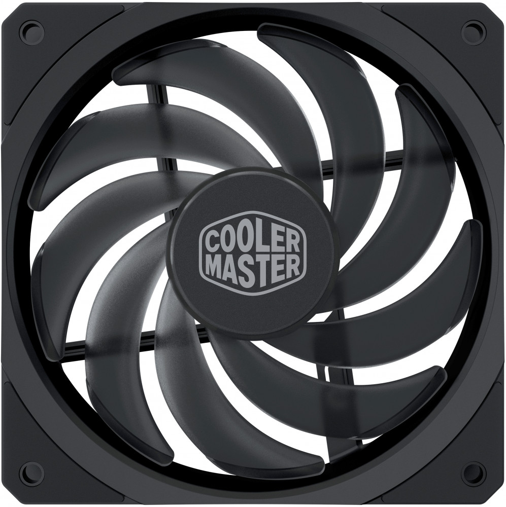 

Вентилятор Cooler Master MasterFan SF120R, 120мм, 2000rpm, 30 дБ, 4-pin PWM, 1шт (MFX-B2NN-20NPK-R1), MasterFan SF120R