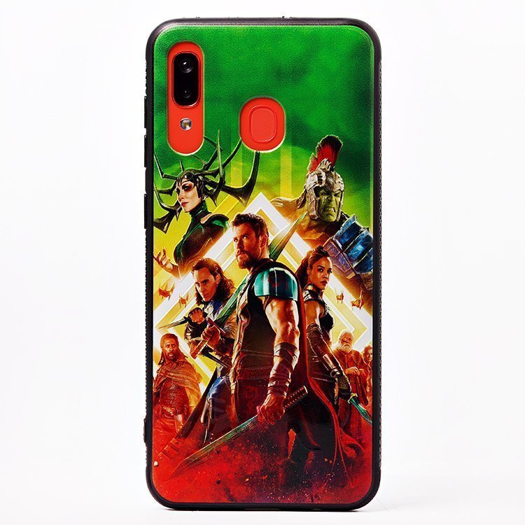 

Чехол-накладка ORG PC034 для смартфона Samsung SM-A305 Galaxy A30, пластик, рисунок 002 (105651)