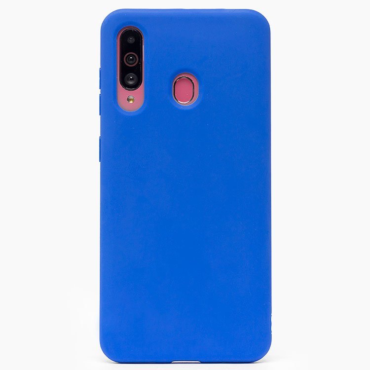 

Чехол-накладка SC162 для смартфона Samsung SM-A606 Galaxy A60, силикон, синий (108585)