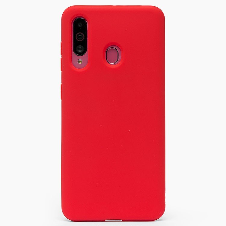 

Чехол-накладка SC162 для смартфона Samsung SM-A606 Galaxy A60, силикон, красный (108589)