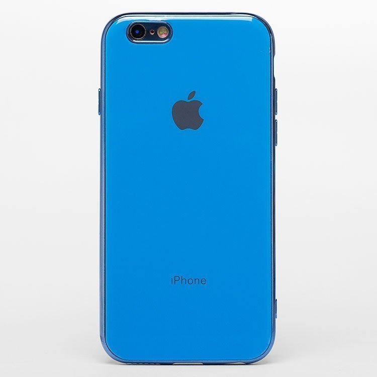 

Чехол-накладка NoName SC154 для смартфона Apple iPhone 6 Plus/6S Plus, силикон, синий (101865)