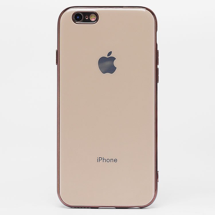 

Чехол-накладка NoName SC154 для смартфона Apple iPhone 6 Plus/6S Plus, силикон, золотистый (101866)