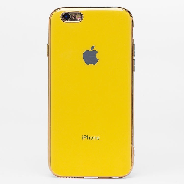 

Чехол-накладка NoName SC154 для смартфона Apple iPhone 6 Plus/6S Plus, силикон, желтый (101871)