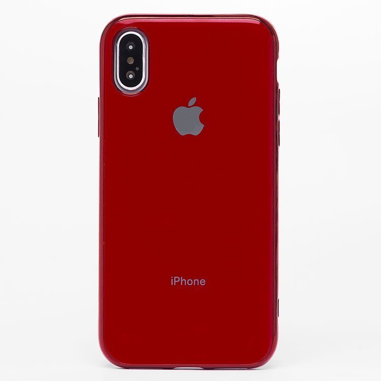 

Чехол-накладка NoName SC154 для смартфона Apple iPhone X/Xs, силикон, красный (101879)
