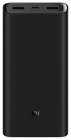 

Портативный аккумулятор (Powerbank) Xiaomi Mi Power Bank 3 Pro, 20000mAh, 2xUSB, 3A, Type-C, QC, PD, черный (VXN4254GL), Mi Power Bank 3 Pro