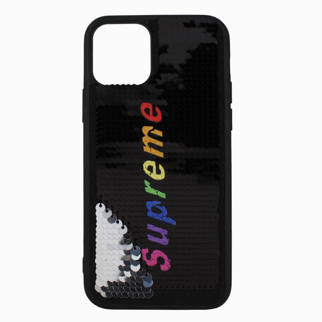 

Чехол-накладка SC157 для смартфона Apple iPhone 11 Pro, с паетками, рисунок 003 (106560)