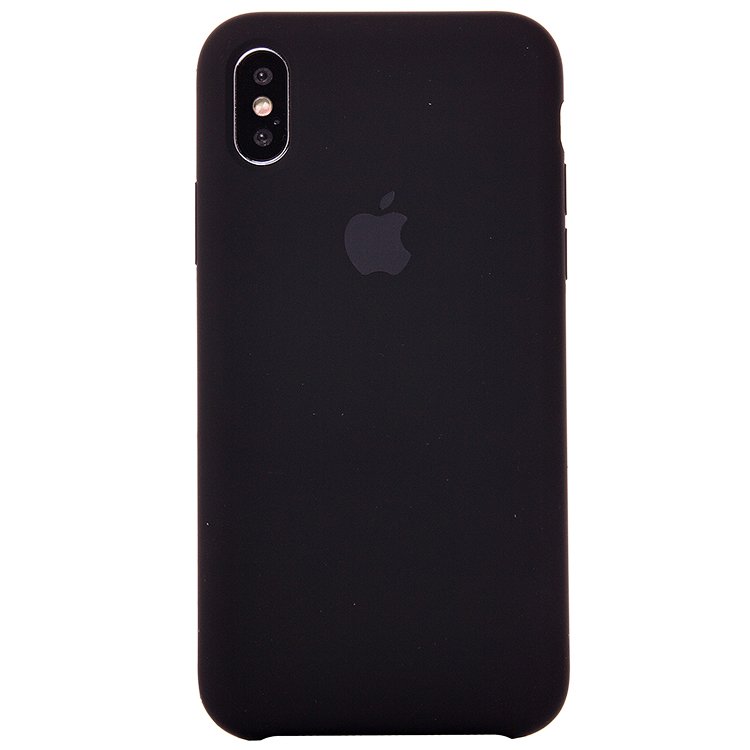 

Чехол-накладка ORG для смартфона Apple iPhone X/XS, soft-touch, черный (76536)