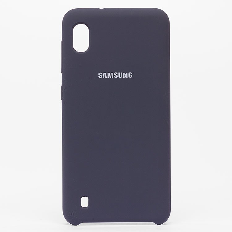 

Чехол-накладка ORG для смартфона Samsung SM-A105 Galaxy A10, soft-touch, серый (102675)