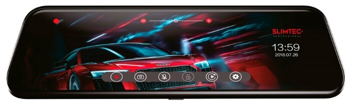 

Видеорегистратор Slimtec Dual M9, 9.66", G-сенсор, microSD (microSDHC), Dual M9, 2 камеры