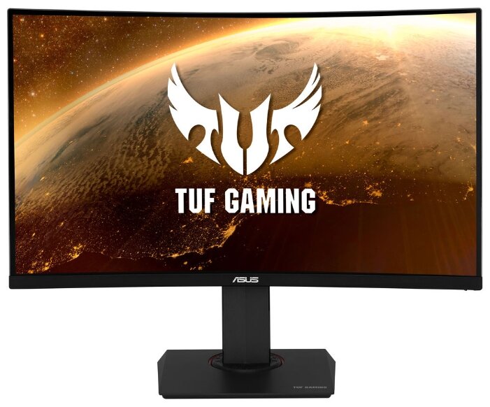 

Монитор 31.5" ASUS TUF Gaming VG32VQ VA, изогнутый, 2560x1440 (16:9), 400кд/м2, 144 Гц, 1мс, 178°/178°, FreeSync, HDMI, DisplayPort, черный (90LM04I0-B01170), VG32VQ