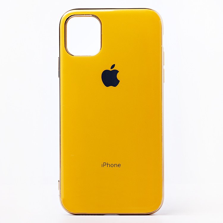 

Чехол-накладка SC154 для смартфона Apple iPhone 11 Pro Max, силикон, желтый (107544)