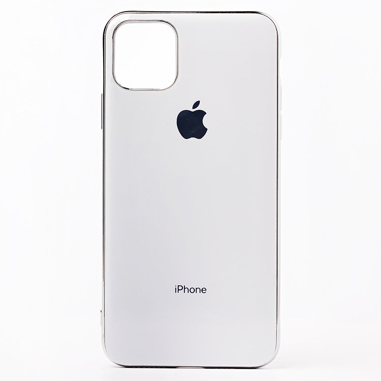 

Чехол-накладка - SC154 для смартфона Apple iPhone 11 Pro Max, силикон, белый (107543)